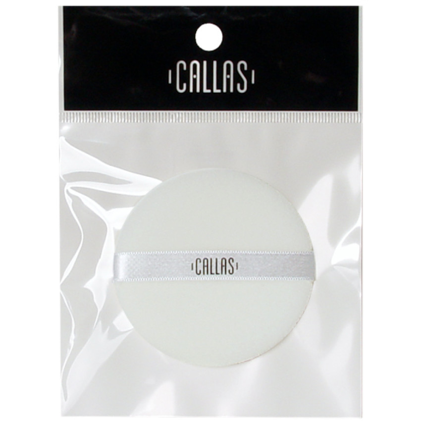 Callas Flocking Round Puff 75pi Medium (CMP-NO5) X 12 Packages
