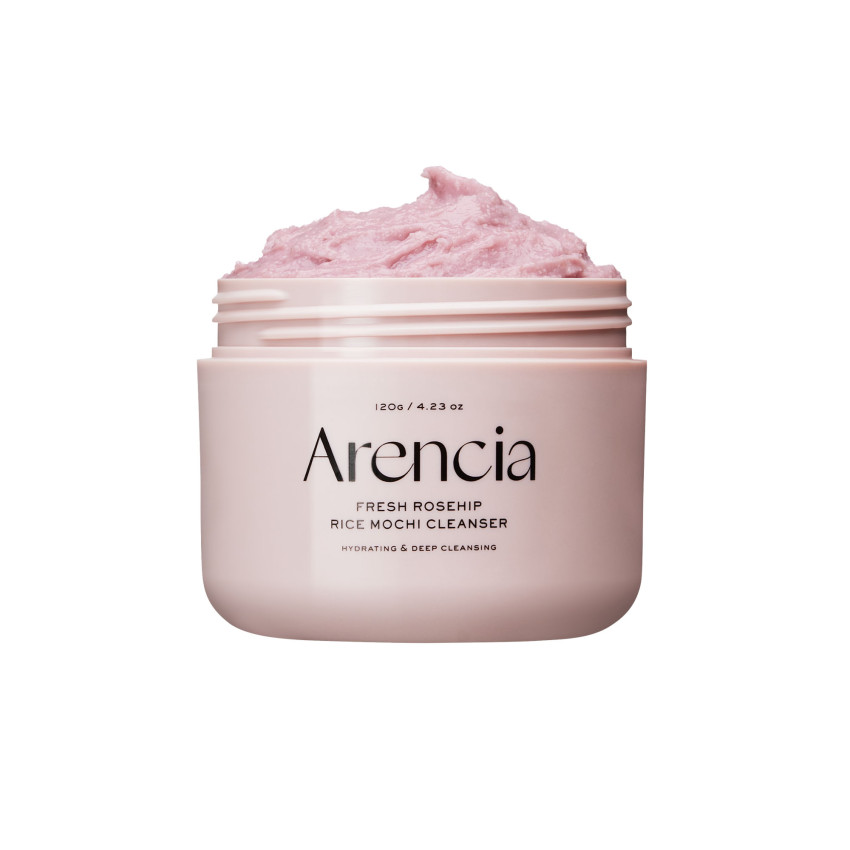 Arencia Fresh Rosehip Rice Mochi Cleanser 120g / 4.23 fl.oz