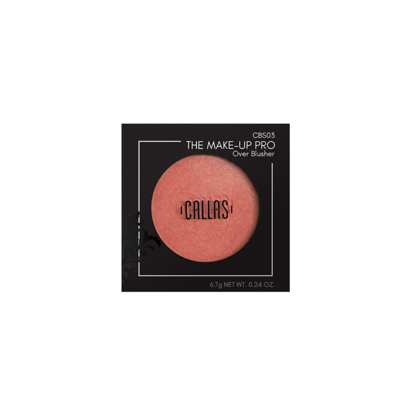 Callas The Make Up Pro Over Blusher (CBS03) .24oz/6.8g Callas The Make Up Pro Over Blusher (CBS03) .24oz/6.8g