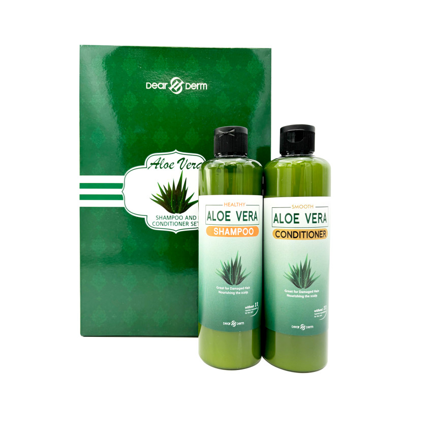 Dearderm ALOE VERA SHAMPOO & CONDITIONER SET Dearderm ALOE VERA SHAMPOO & CONDITIONER SET