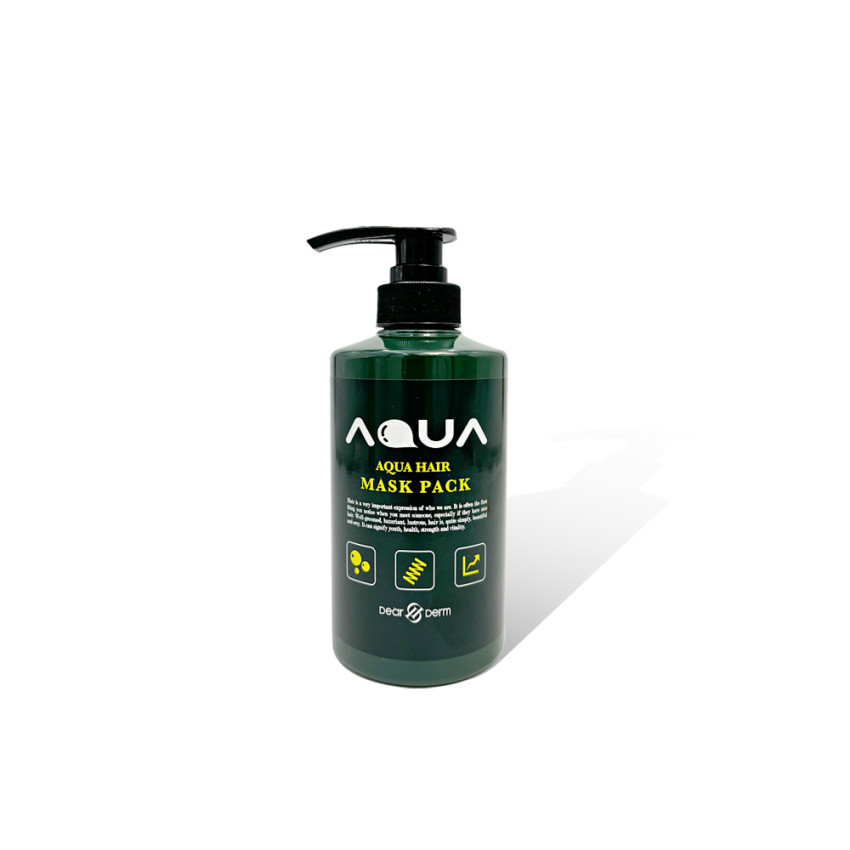 Dearderm Aqua Hair Mask Pack 16.907oz / 500ml