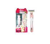 Feather Piany St Shaving Razor For Ladies For Back and Body With 2 Spare Blades Packed (PI-ST)
