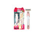 Feather Piany St Shaving Razor For Ladies For Back and Body With 2 Spare Blades Packed (PI-ST)
