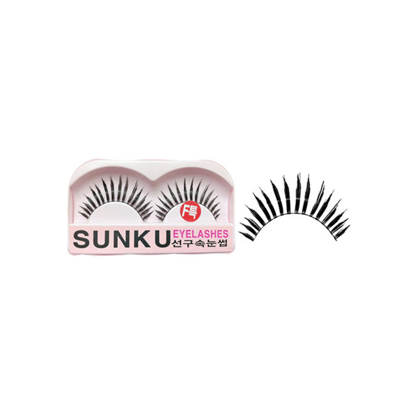 Sunku Eyelash with Glue (Fsp)x Minimum 10 Pcs Sunku Eyelash with Glue (Fsp)x Minimum 10 Pcs