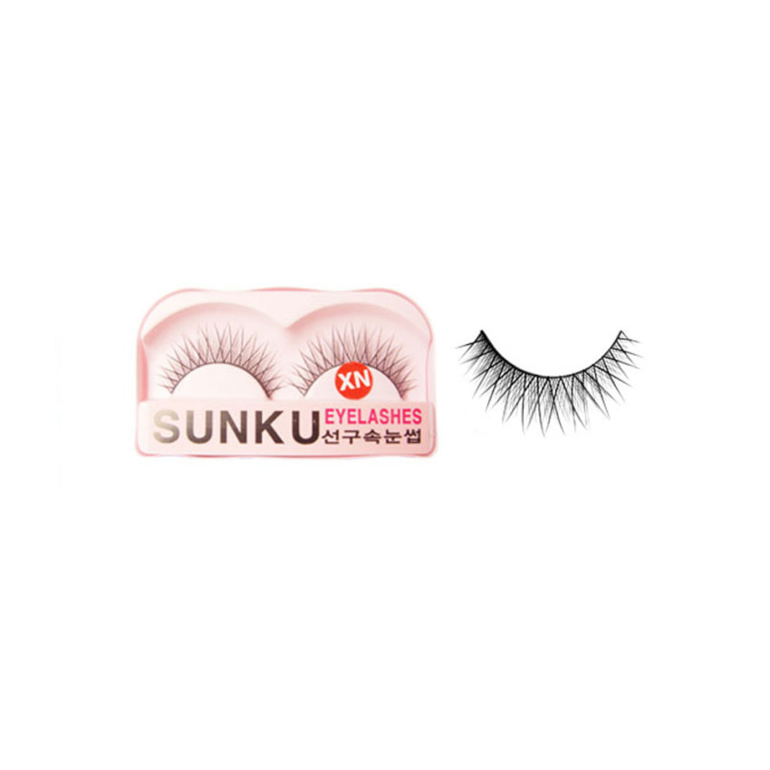 Sunku Eyelash with Glue (XN) x Minimum 10 Pcs