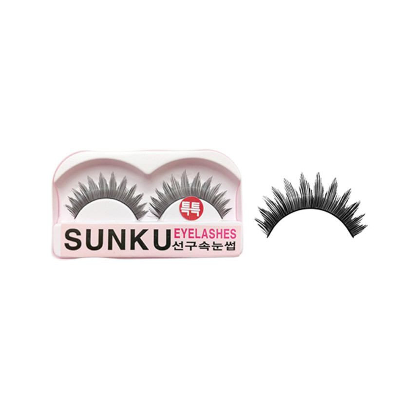 Sunku Eyelash with Glue (spsp) x Minimum 10 Pcs Sunku Eyelash with Glue (spsp) x Minimum 10 Pcs