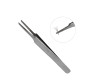 Vetus Stainless Tweezers Volume and Individual Eyelash Extension Application Tool -ST-13 (Broad Tip) 