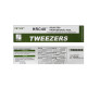 Vetus Stainless Tweezers Volume and Individual Eyelash Extension Application Tool -ST-10  Straight (FineTip) 