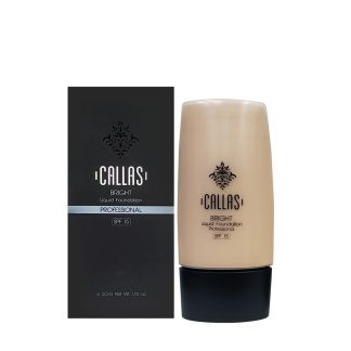 Callas Bright Liquid Foundation 01(Light Beige) (1.76 oz/50 ml)