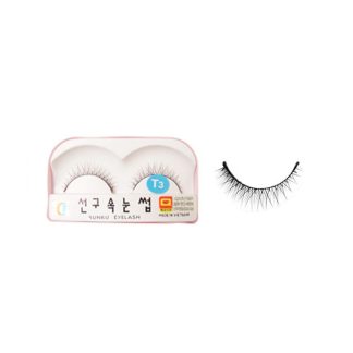 Sunku Eyelash w/Glue #T3 (10pcs/box)