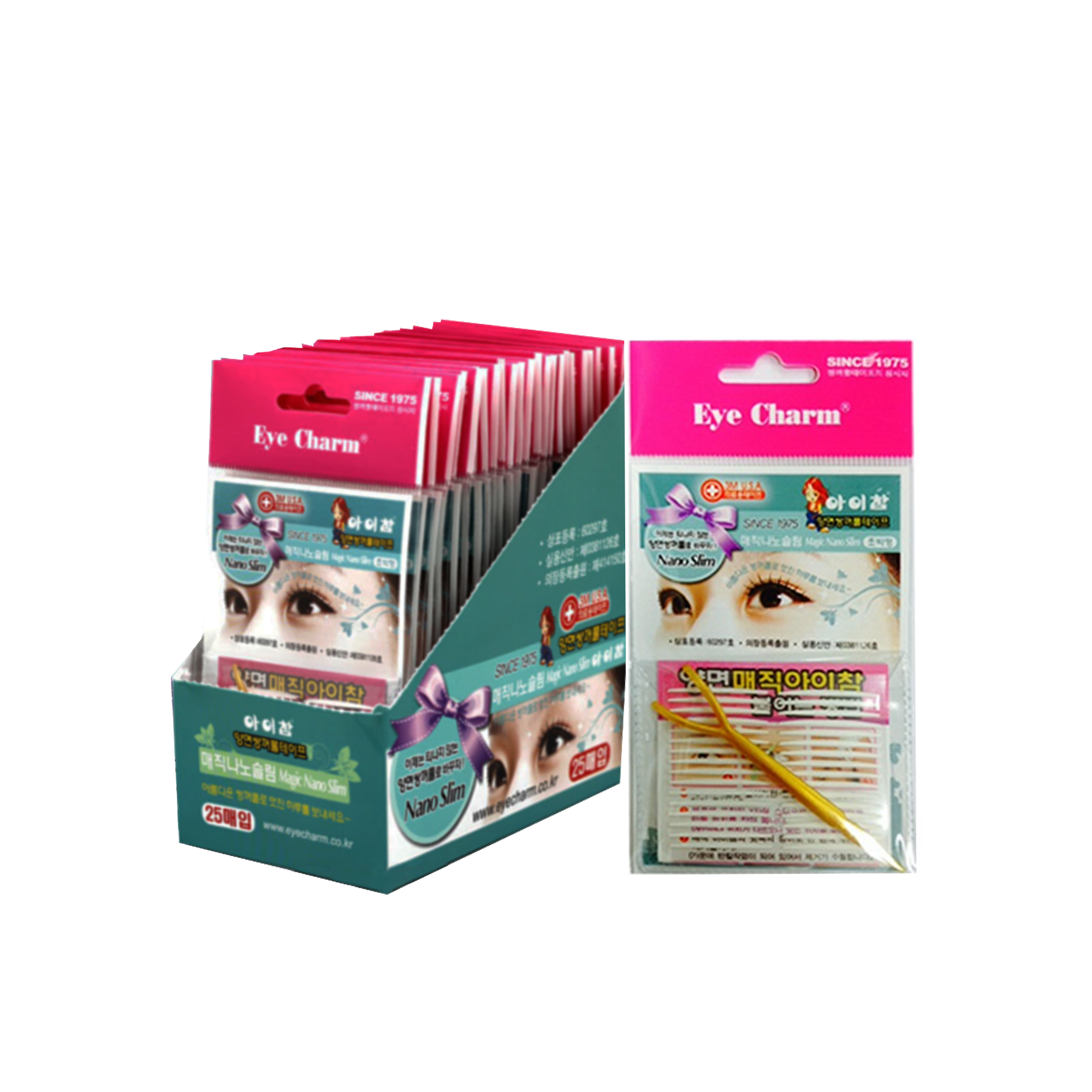 Eye Charm Magic Nano Slim Double Eyelid Tape 25 Pack Eye Charm Magic Nano Slim Double Eyelid Tape 25 Pack