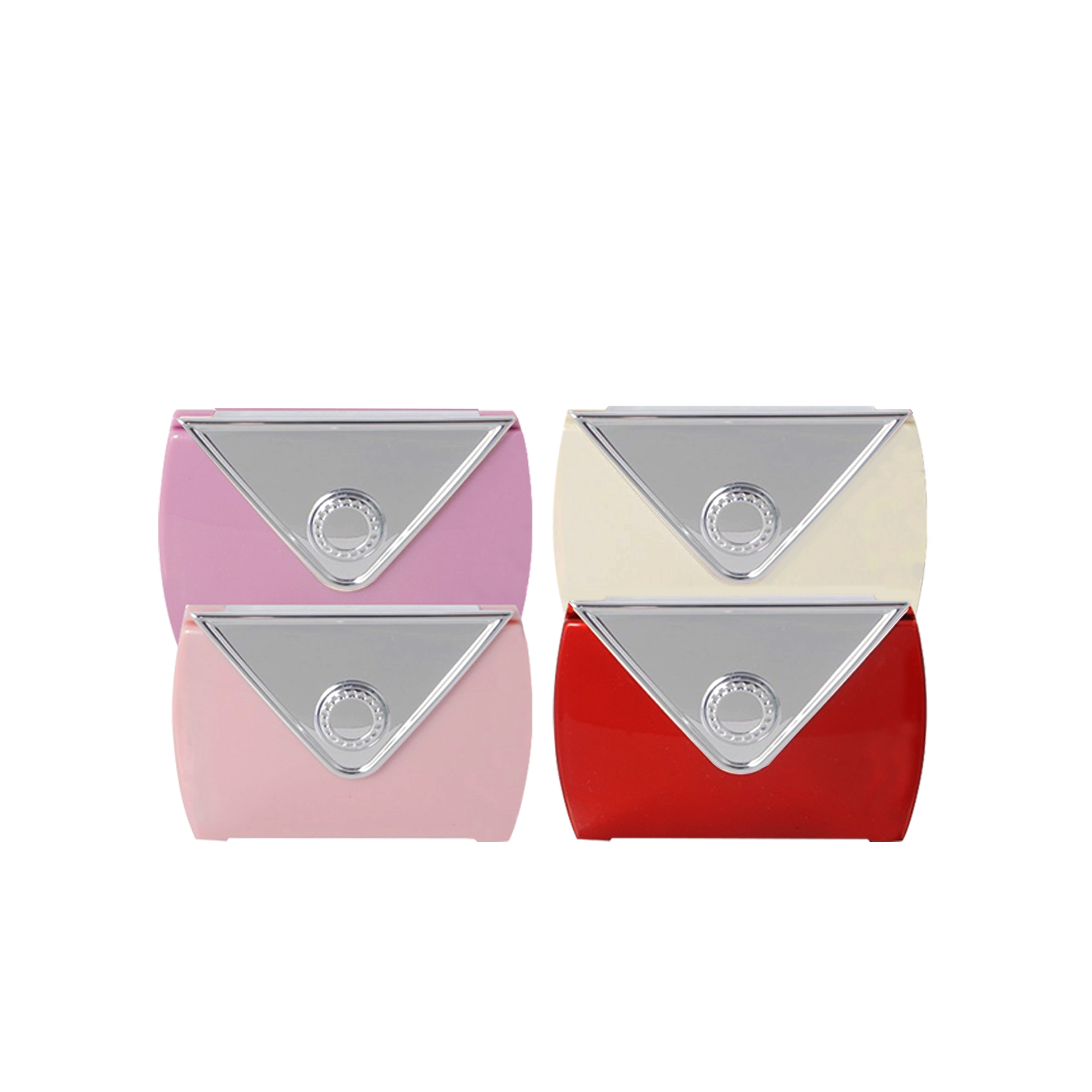 Envelope Shaped Mirror Compacts (Pack of 4) Envelope-Shaped Compact Mirror (4pcs)