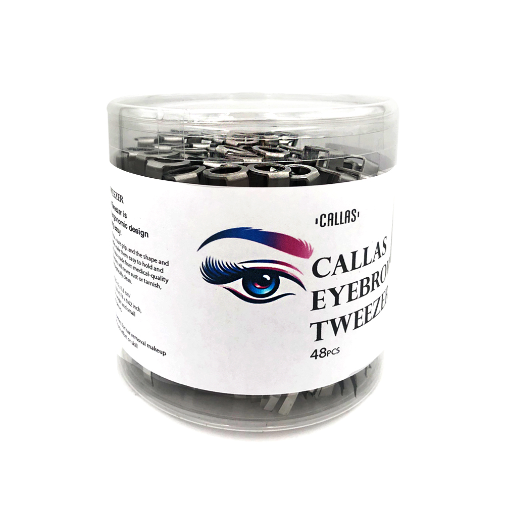 Callas Eyebrow Tweezer 48pcs Callas Eyebrow Tweezer 48pcs