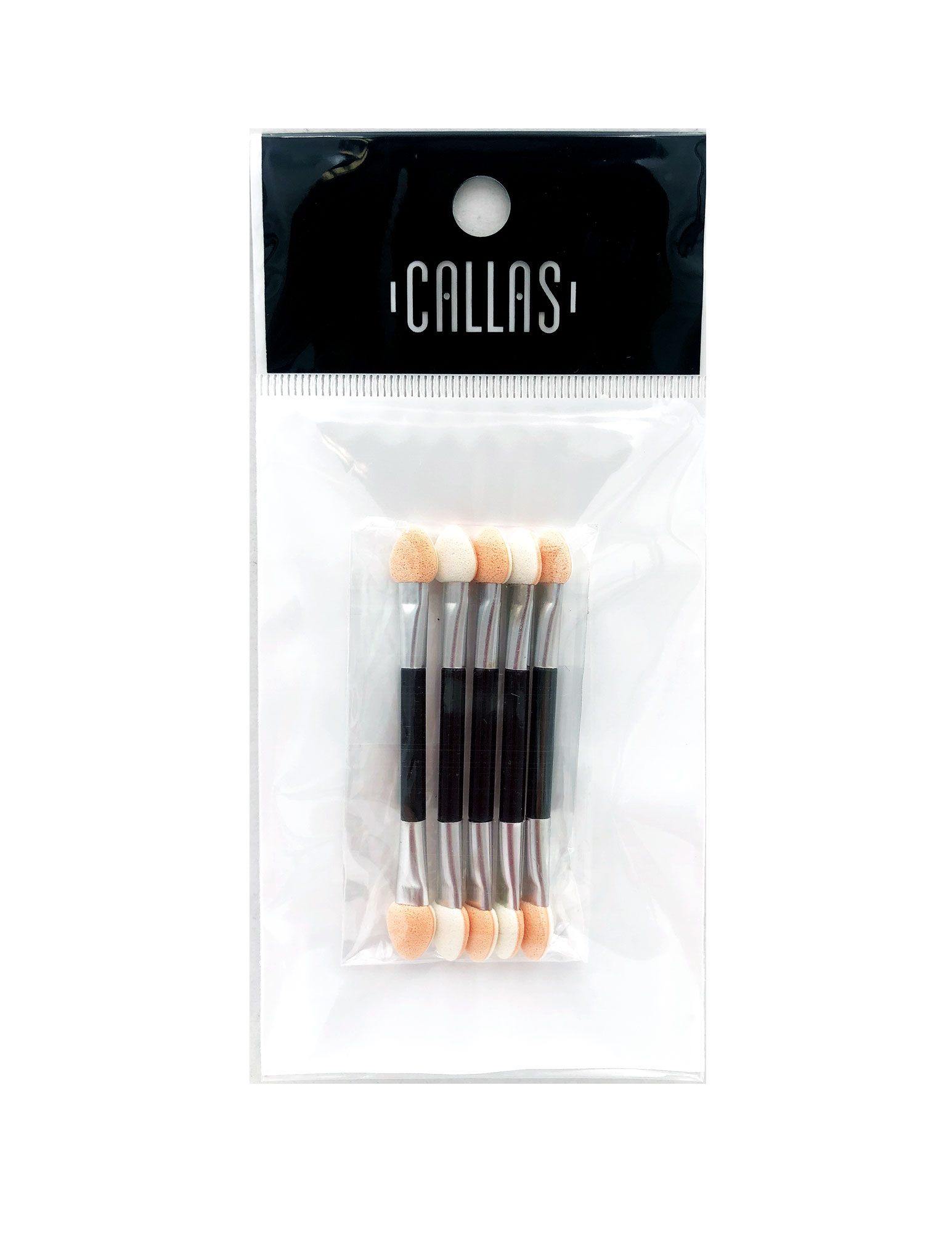 Callas Dual Sided Eyeshadow applicator 5 Pcs Callas Dual Sided Eyeshadow applicator 5 Pcs