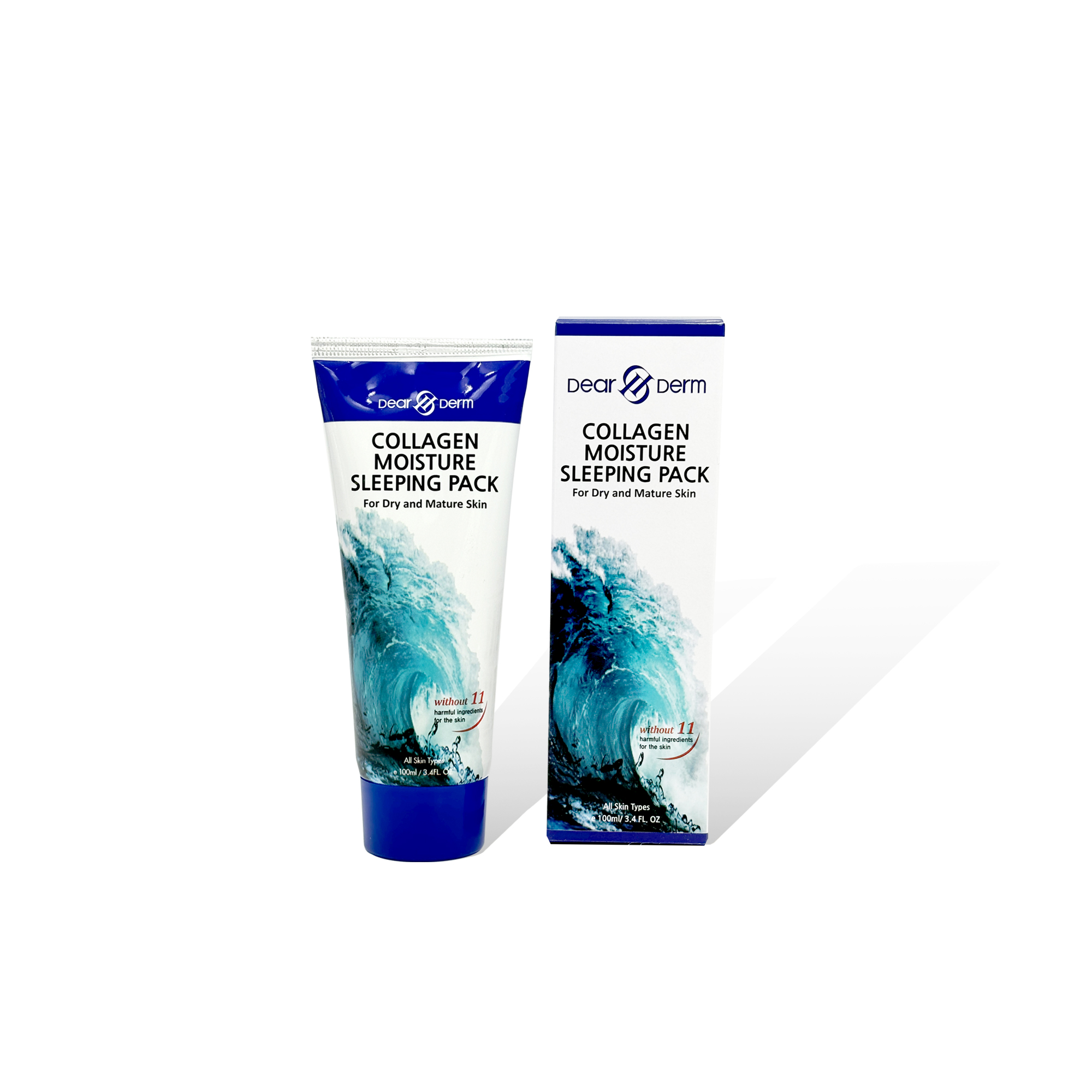 Dearderm Collagen Moisture Sleeping Pack For Dry and Mature Skin Dearderm Collagen Moisture Sleeping Pack For Dry and Mature Skin