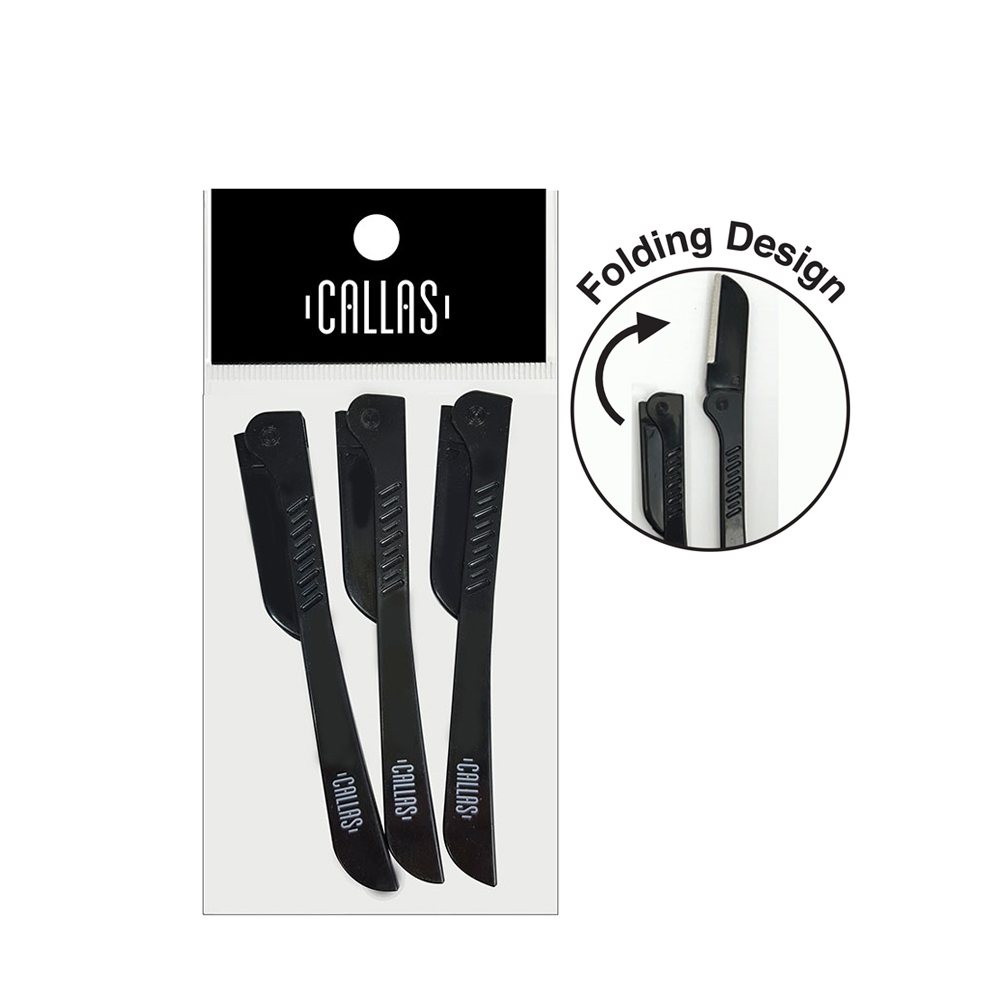 Callas Eyebrow & Face Touch Up Razor (3pcs) x 10pack Callas Eyebrow & Face Touch Up Razor (3pcs) x 10pack