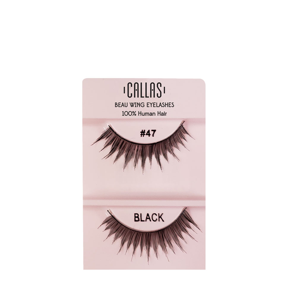Callas Beau Wing Eyelashes #47 (1 pair x Minimum 12 sets) Callas Beau Wing Eyelashes #47 (1 pair x Minimum 12 sets)