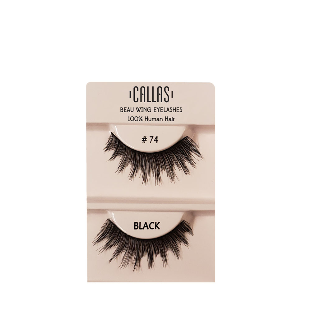 Callas Beau Wing Eyelashes #74 (1 pair x Minimum 12 sets) Callas Beau Wing Eyelashes #74 (1 pair x Minimum 12 sets)