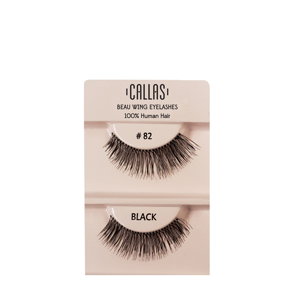 Callas Beau Wing Eyelashes #82 (1 pair x Minimum 12 sets) Callas Beau Wing Eyelashes #82 (1 pair x Minimum 12 sets)