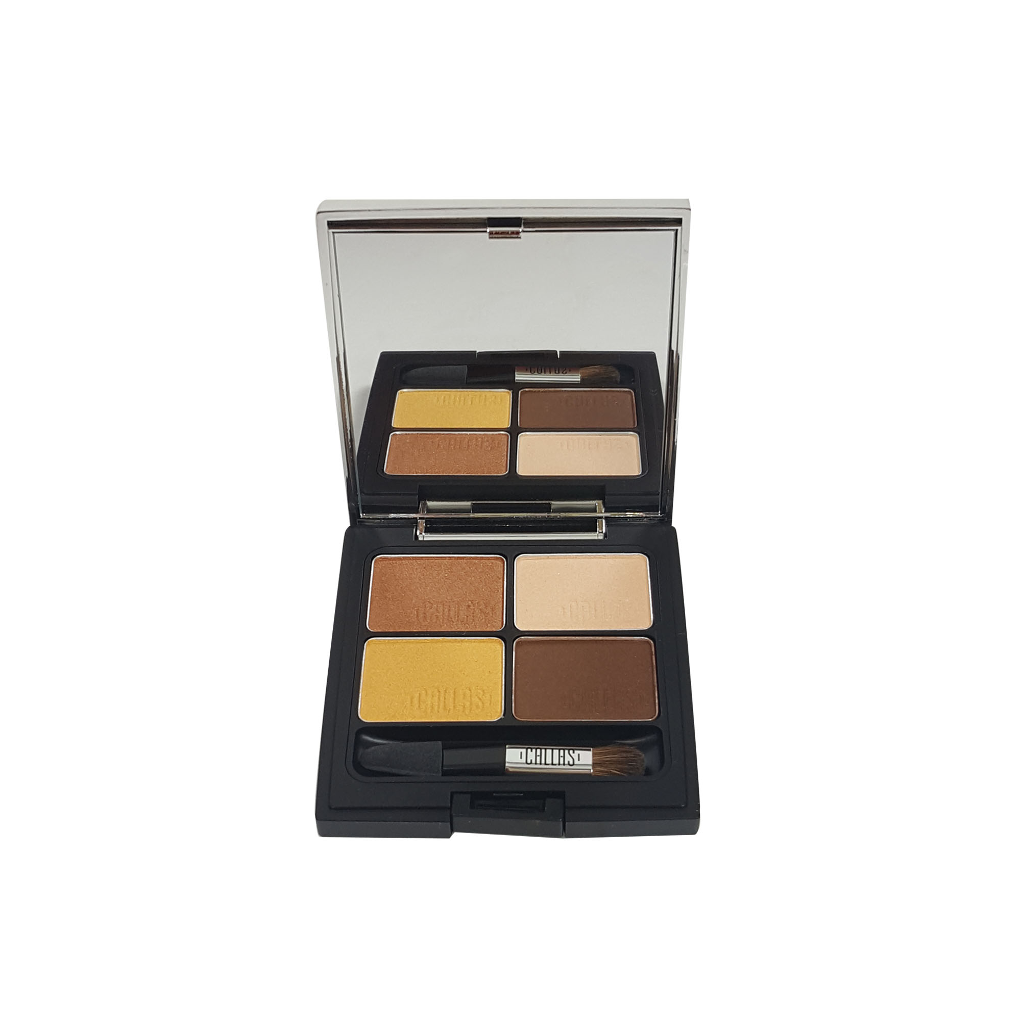 Callas The Make Up Pro Quadruple Eyeshadow 0.11fl.oz. / 3.1g (CES01 Gold Brown) Callas The Make Up Pro Quadruple Eyeshadow 0.11fl.oz. / 3.1g (CES01 Gold Brown)