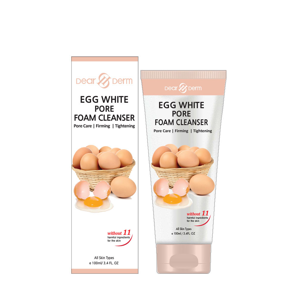 DearDerm Egg White Pore Foam Cleanser DearDerm Egg White Pore Foam Cleanser