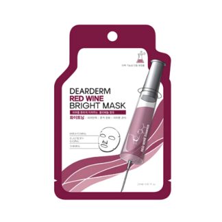 Dearderm Red Wine Bright Mask