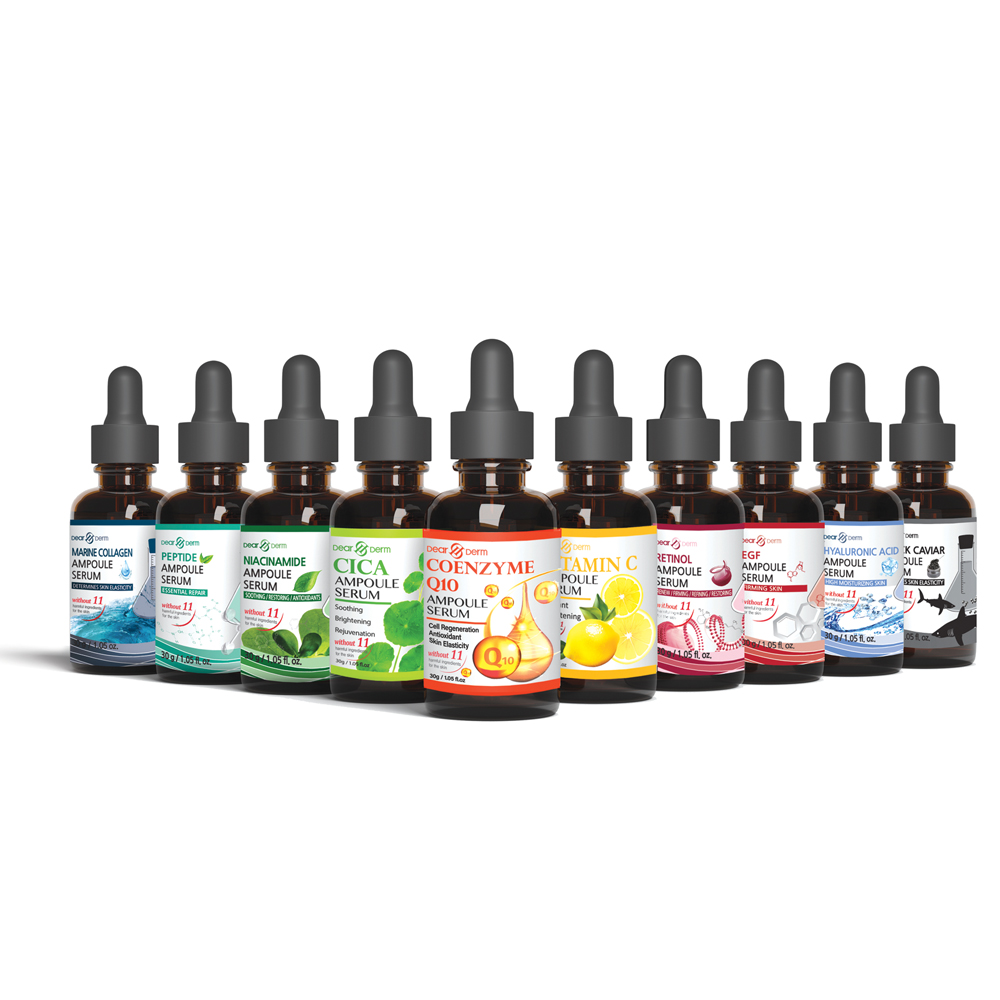 Dearderm Marine Collagen Ampoule Serum Dearderm Vitamin C Ampoule Serum