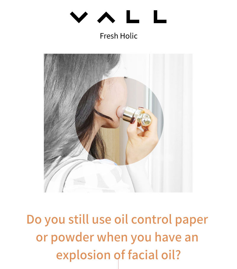 VALL FACE OIL REMOVER BALL (GOLD)) VALL FACE OIL REMOVER BALL(BLUE)