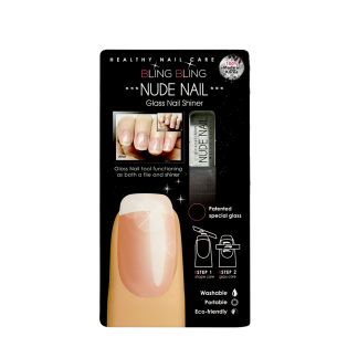 Nude Nail Glass Nail Shiner