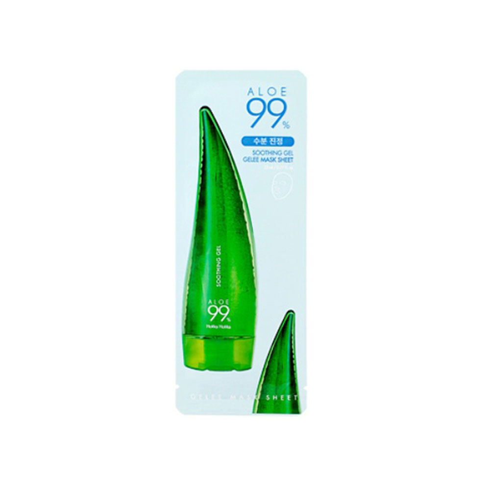 Holika Holika Aloe 99% Soothing Gel Gelee Mask Sheet (10 Sheets) Holika Holika Aloe 99% Soothing Gel Gelee Mask Sheet (10 Sheets)