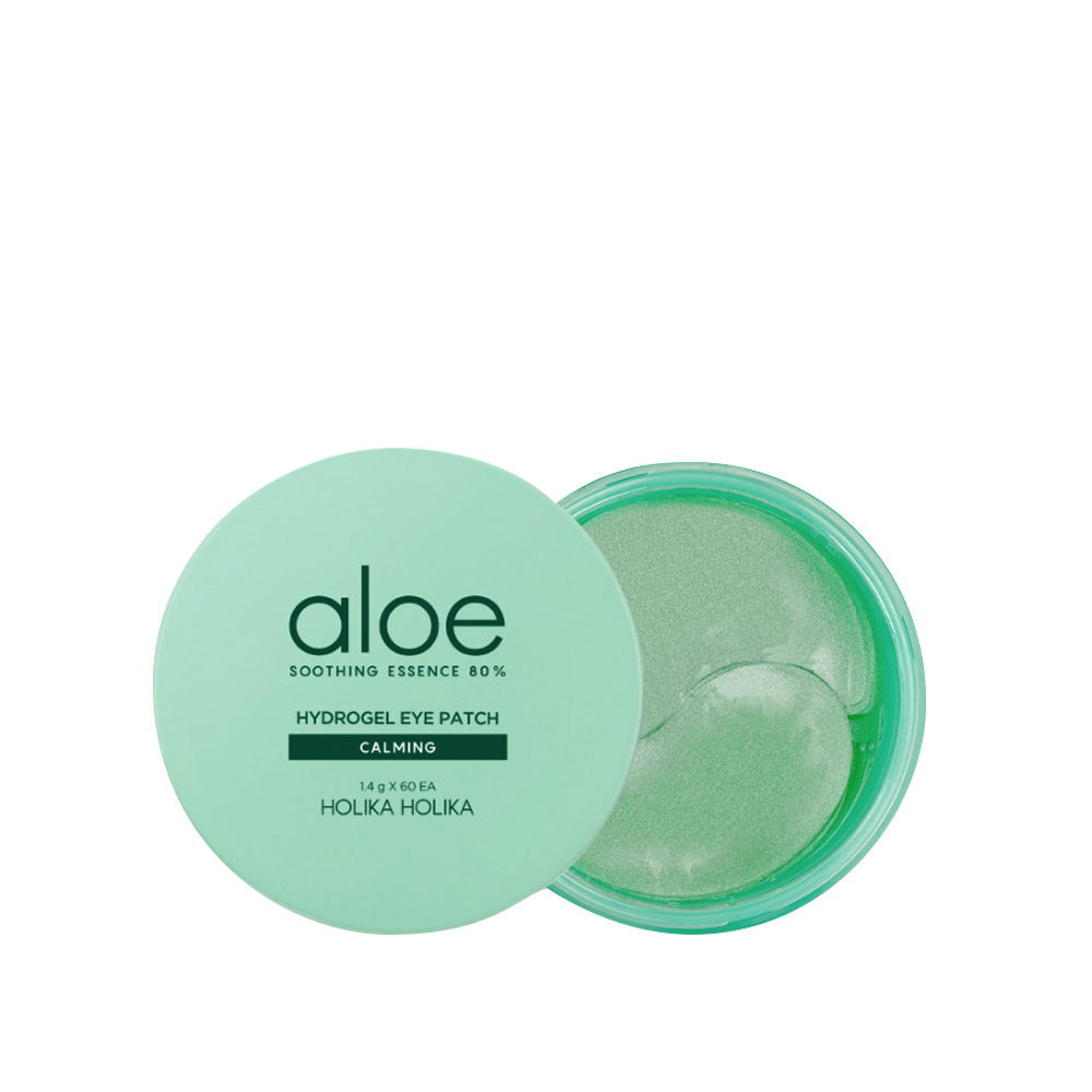 Holika Holika Aloe Soothing Essence 80% Hydrogel Eyepatch (60 SHEETS) Holika Holika Aloe Soothing Essence 80% Hydrogel Eyepatch (60 SHEETS)