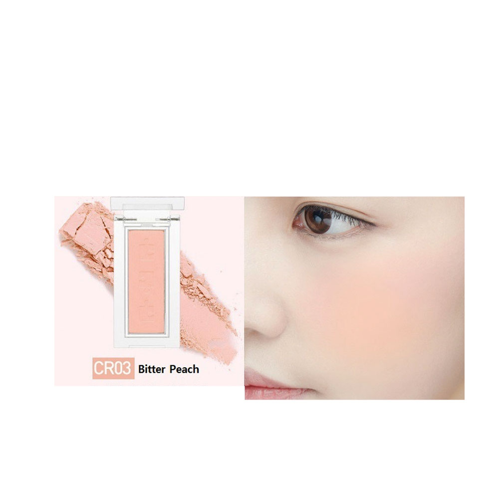Holika Holika Piece Matching Blusher CR03 Bitter Peach - 4g Holika Holika Piece Matching Blusher CR03 Bitter Peach - 4g