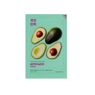 Holika Holika Pure Essence Mask Sheet - Avocado (10pcs)