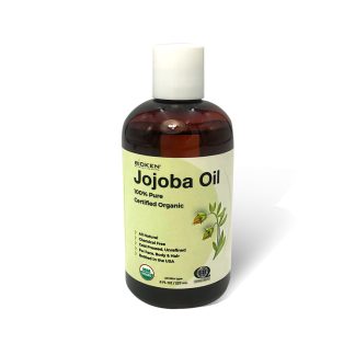 100% PURE & USDA CERTIFIED ORGANIC JOJOBA OIL 8 OZ